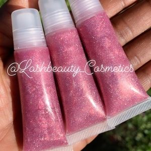 "Taffy" Glitter Pink Lipgloss